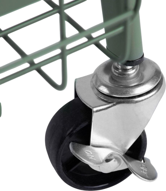 Regał Homla CARINN metalowy 38 x 42 x 73 cm Green (5904183896496) - obraz 3