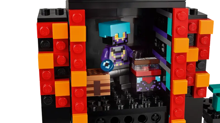 Конструктор LEGO Minecraft Вежа Ендермена, 867 ел. 21279 (5702017815534) - зображення 4