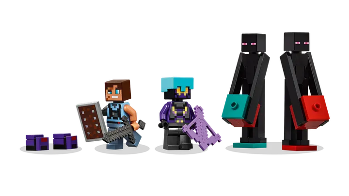 Конструктор LEGO Minecraft Вежа Ендермена, 867 ел. 21279 (5702017815534) - зображення 6