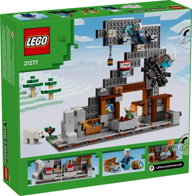Конструктор LEGO Minecraft Кирковая шахта 530 элементов (21277) - изображение 11