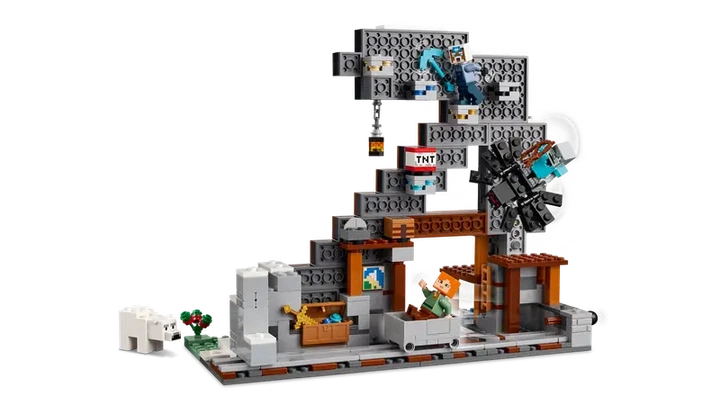 Конструктор LEGO Minecraft Кирковая шахта 530 элементов (21277) - изображение 3