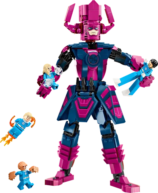 Конструктор LEGO Marvel Фигурка Фантастическая четвёрка против Галактуса 427 элементов (76316) - изображение 2