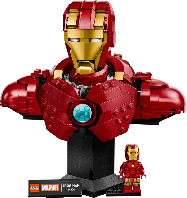 Конструктор LEGO Marvel Бюст Железного Человека MK4 436 элементов (76327) - Фото 2 Конструктор LEGO Marvel Бюст Железного Человека MK4 436 элементов (76327) - изображение 2