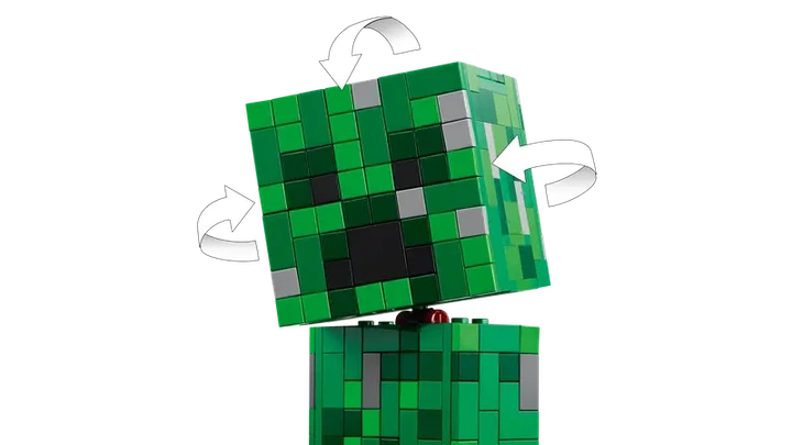 Конструктор LEGO Minecraft Крипер 665 элементов (21276) - изображение 5