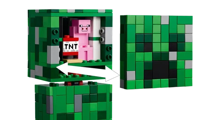 Конструктор LEGO Minecraft Крипер 665 элементов (21276) - изображение 6