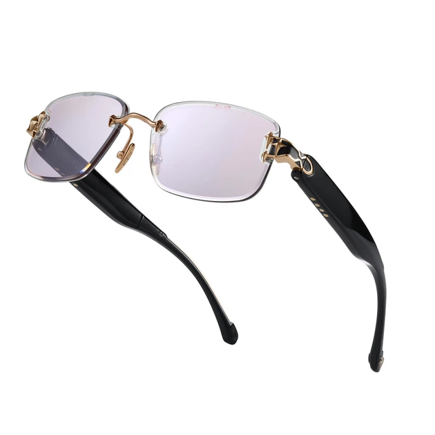 Окуляри Chamelo Aura Glossy Black Frame з ручною зміною кольору Окуляри Chamelo Aura Glossy Black Frame з ручною зміною кольору