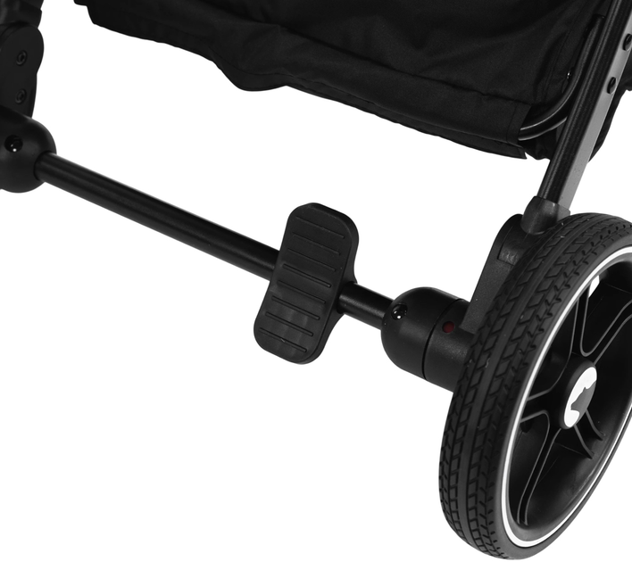 Wózek spacerowy Kidnort Fjällräv Czarny (5902983624189) - obraz 17
