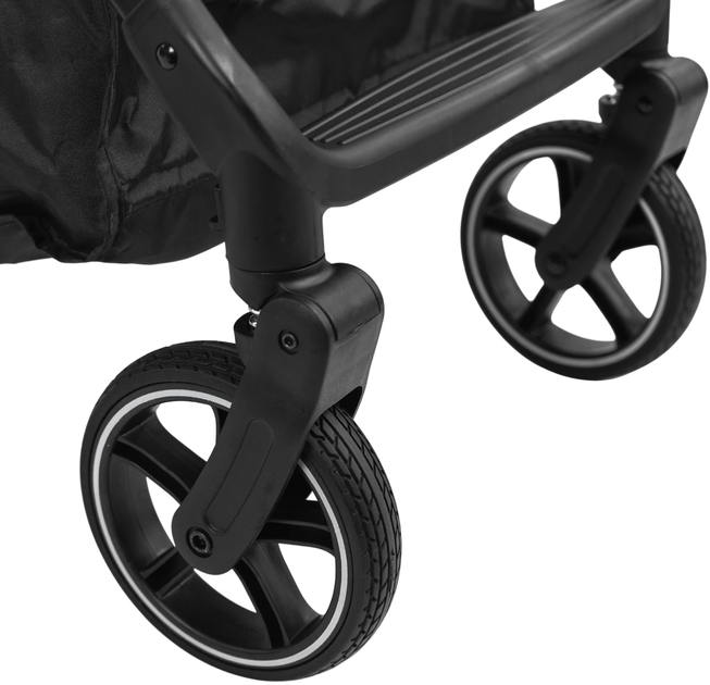 Wózek spacerowy Kidnort Fjällräv Czarny (5902983624189) - obraz 18