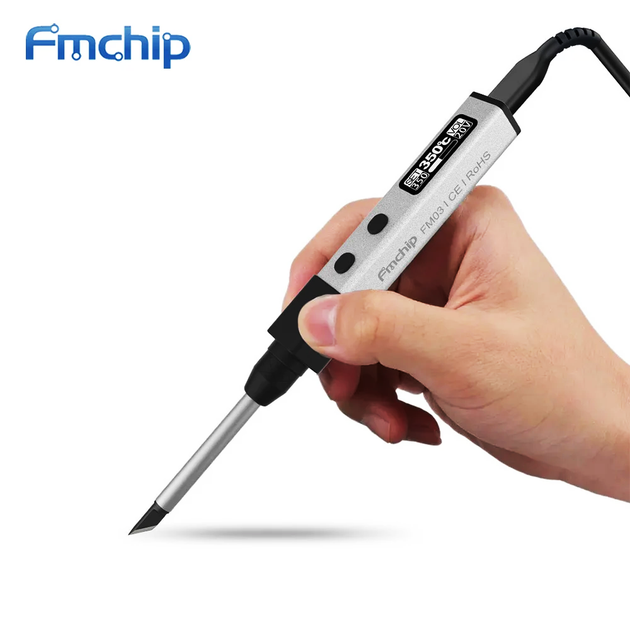 Портативний паяльник FMchip FM03 65Вт 150-450°C міні паяльник USB Type-C жало FM65-KR паяльна станція - Фото 2 Портативний паяльник FMchip FM03 65Вт 150-450°C міні паяльник USB Type-C жало FM65-KR паяльна станція - зображення 2