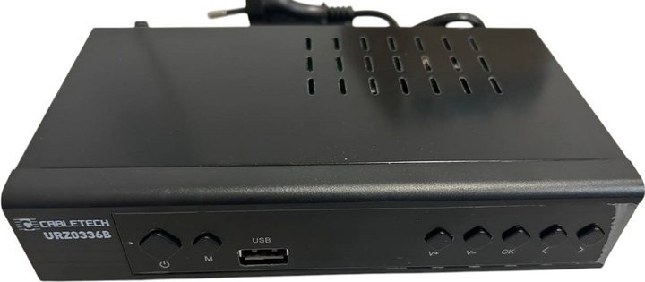Tuner cyfrowy dekoder telewizji naziemnej Cabletech DVB-T2 HEVC H.265 URZ0336B (5901890068154) (955555906913056) - Outlet - obraz 2