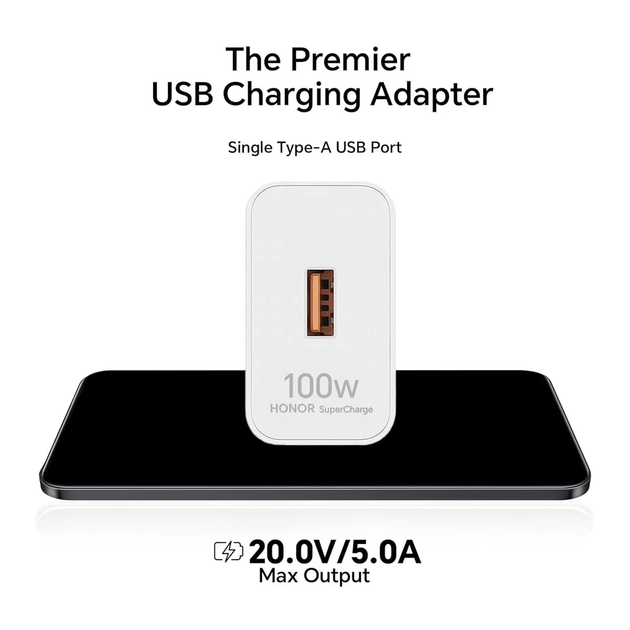 Ładowarka sieciowa Honor SuperCharge 100 W Type-A (5503ABBD) - obraz 2