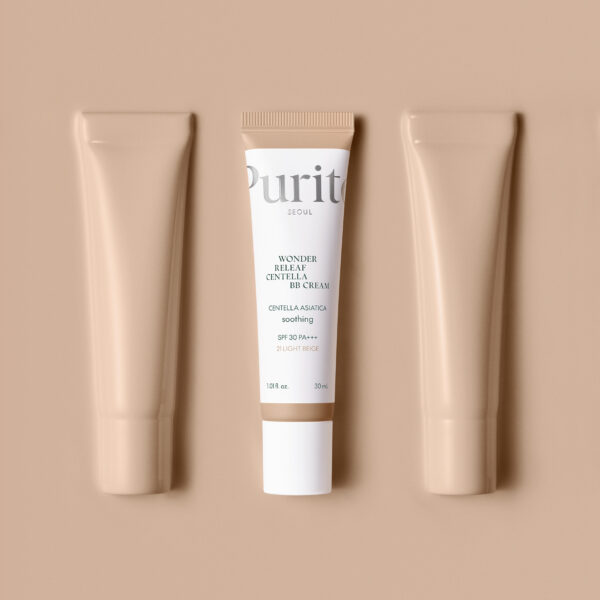 BB-крем с центеллой Purito Cica Clearing BB Cream #21 Light Beige 30 мл - Фото 2 BB-крем с центеллой Purito Cica Clearing BB Cream #21 Light Beige 30 мл - изображение 2