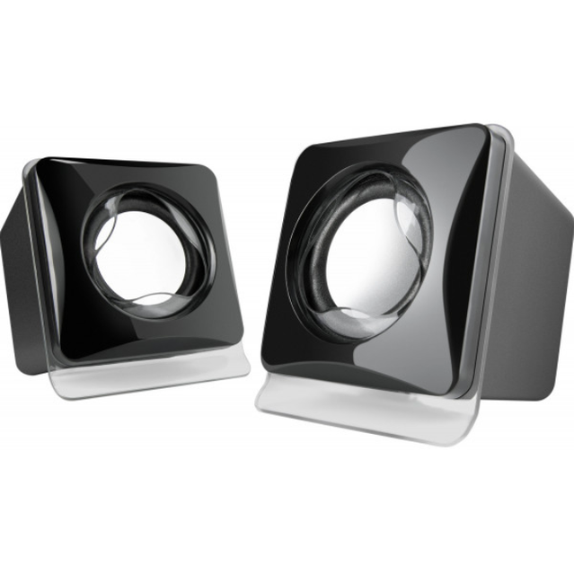 Компьютерные колонки Defender SPK 35 2.0 5Вт USB Black (65635) - Фото 2 Компьютерные колонки Defender SPK 35 2.0 5Вт USB Black (65635) - изображение 2
