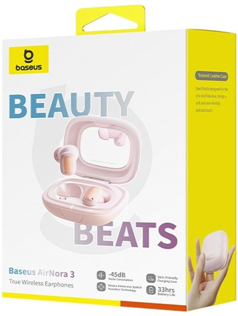 Навушники Baseus AirNora 3 Pink (A00076701413-00) - зображення 8