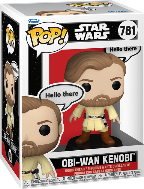 Figurka Funko POP Star Wars: Sayings - Obi-Wan Kenobi (Hello There) 83595 (889698835954) - obraz 1