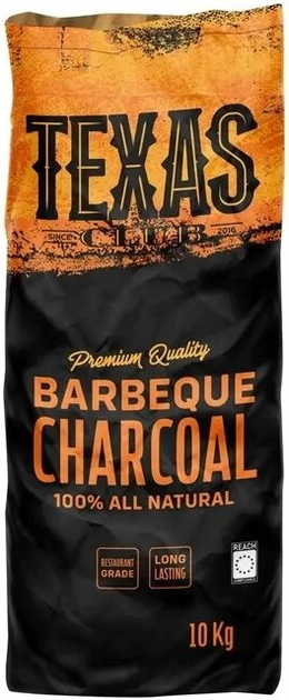 Węgiel drzewny Texas Club 10 kg (4814299000025) - obraz 1