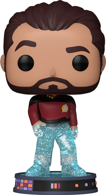 Фігурка Funko POP Plus: Star Trek Transporter - Riker 83773 (889698837736) - зображення 2