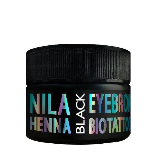 Набір хни для брів та біотату Nila 5 кольорів по 10г: Black, Coffee, Brown, Choko, Blond - Фото 5 Набір хни для брів та біотату Nila 5 кольорів по 10г: Black, Coffee, Brown, Choko, Blond - зображення 5