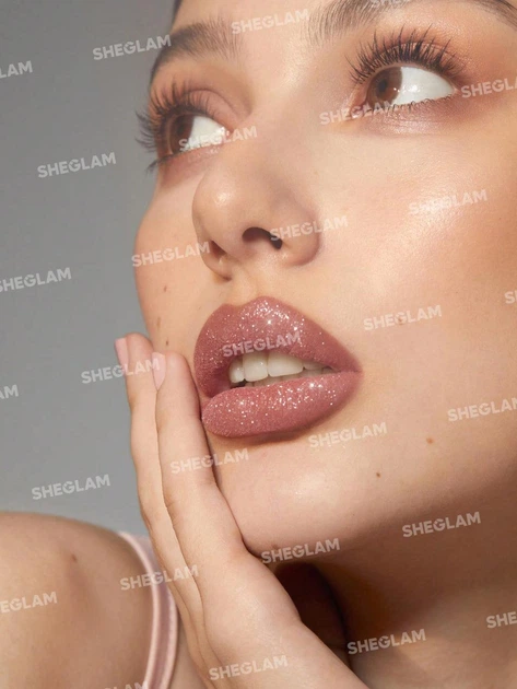 Набор для губ (карандаш+блеск+глитер) Sheglam Lip Dazzler Glitter Kit Debutante 1.7г + 1.1г + 0.2г - изображение 2