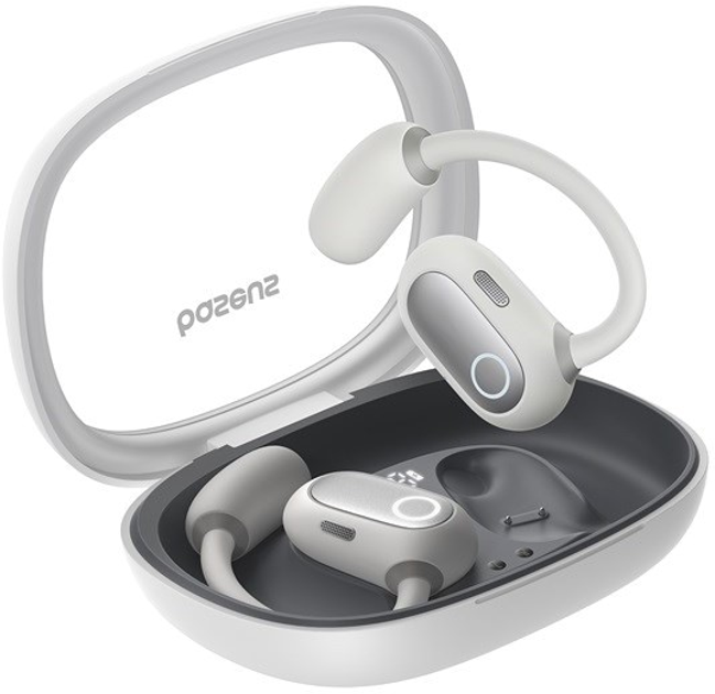 Słuchawki Baseus Eli Sport 1 White (A00073200213-00) - obraz 1