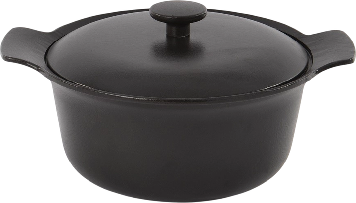 Garnek BergHOFF Ron Line żeliwny czarny 4.2 l (5413821050324) - obraz 1