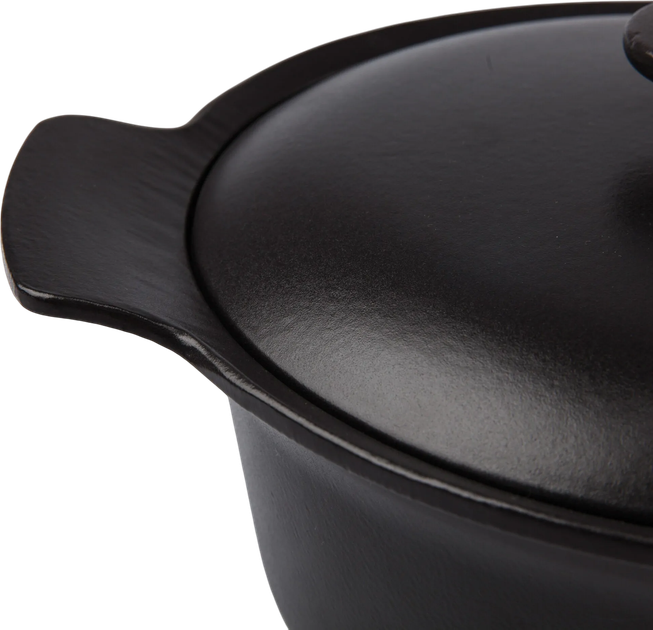 Garnek BergHOFF Ron Line żeliwny czarny 4.2 l (5413821050324) - obraz 2