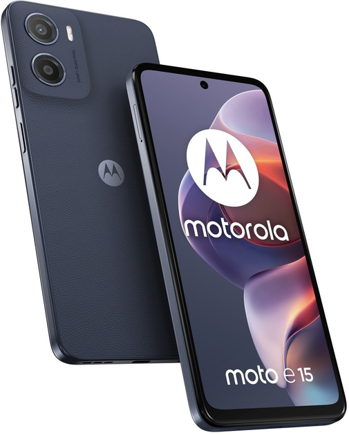 Мобільний телефон Motorola Moto E15 2/64GB Denim Blue (PB6S0013FR) - зображення 2