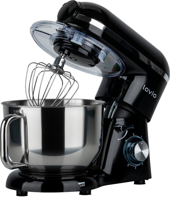 Кухонний комбайн Lovio ChefAssistant Plus Чорний (LVSTM02PBK) - зображення 3