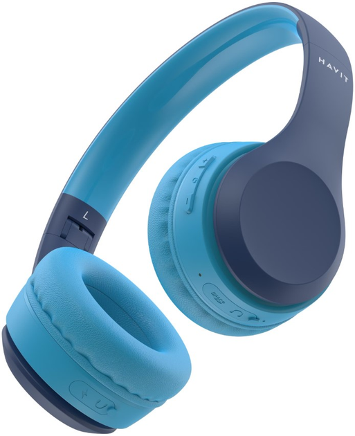 Навушники Havit H626BT Blue - зображення 5