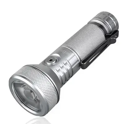 Ручной фонарик Sofirn IF22A 2100лм + АКБ 21700 USB (Серый) - изображение 2