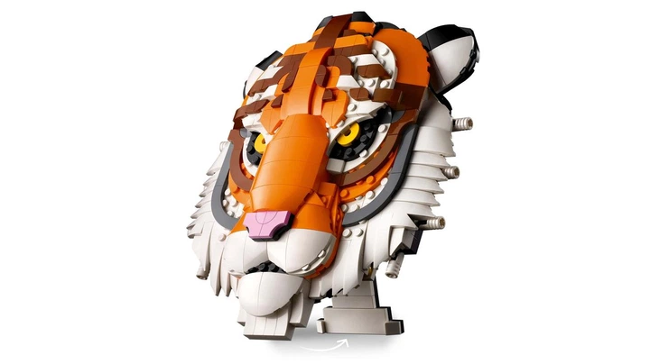 Конструктор Lego Art Коллекция фауны: тигр Лего 31217 - изображение 6