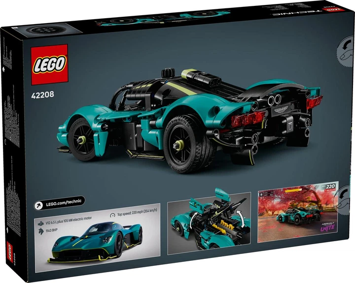 Конструктор Lego Technic Астон Мартин Валькирия 42208 - изображение 2