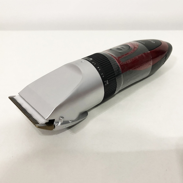 Профессиональная машинка для стрижки волос GEMEI GM-550 с двумя аккумуляторами, Бритва триммер для бороды - изображение 7