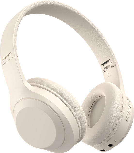 Słuchawki Havit HV-H628BT Beige (6939119064525) - obraz 3