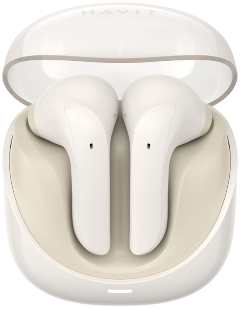 Słuchawki Havit TW974 Modern Buds Beige (6939119079062) - obraz 2