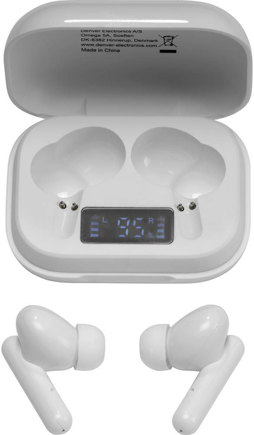 Słuchawki Denver TWE-38 TWS White (111191120210) - obraz 4