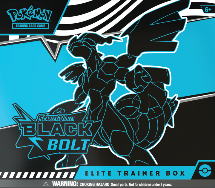 Набір Pokémon TCG: Scarlet & Violet - Black Bolt - Elite Trainer Box - Zekrom 5 шт (0196214113664) - зображення 2
