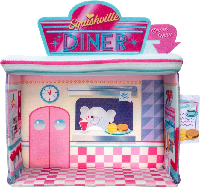 Набір іграшок Jazwares Mini Squishmallow Retro Darling Diner (191726434818) - зображення 6