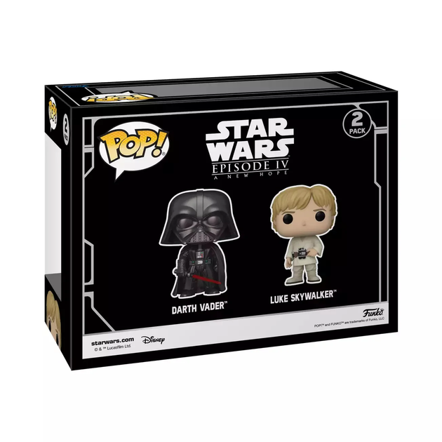 Figurka Funko POP Star Wars: Sayings - Vader & Luke Skywalker (I Am Your Father) 2-Pack 83595 (889698835947) - obraz 5