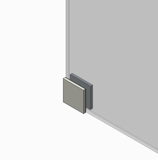 Двері в нішу Koer SR SD02-140x200-TR-01 прозоре скло Easy Clean 8мм, хром (KR5383) - зображення 2