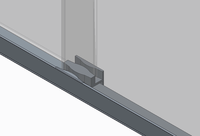 Двері в нішу Koer SR SD03-140x200-TR-01 прозоре скло Easy Clean 8мм, хром (KR5385) - зображення 5