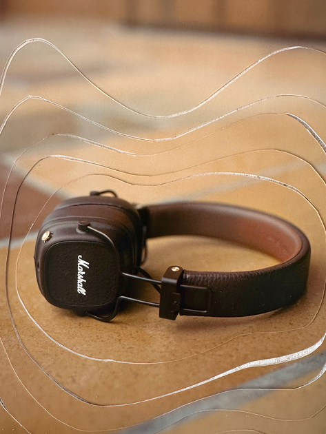 Навушники Marshall Headphones Major V Brown (7340055401128) - зображення 12