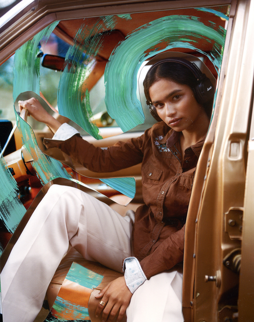 Навушники Marshall Headphones Major V Brown (7340055401128) - зображення 13