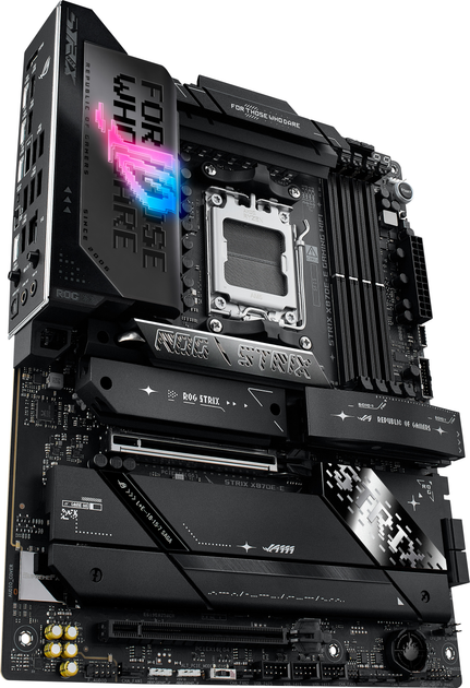 Материнская плата Asus ROG STRIX X870E-E GAMING WIFI (sAM5, AMD X870E, PCI-Ex16) (T3M0CS0773542R5) - Уценка - изображение 4