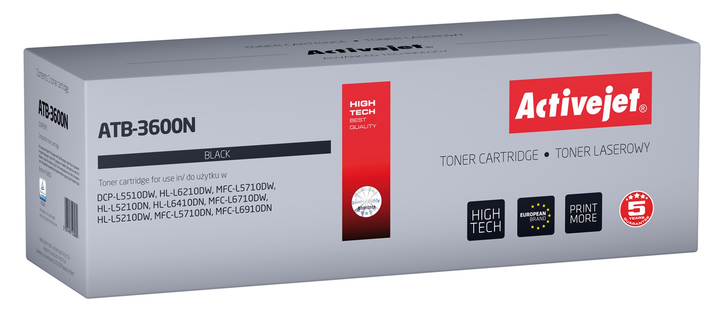 Toner Activejet ATB-3600N do Brother TN3600 Black - obraz 1