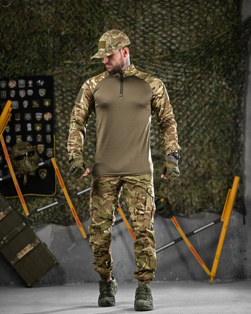 Тактический летний комплект 3 в 1 штаны, бейсболка, UBACS Combat Force Multicam S - изображение 1