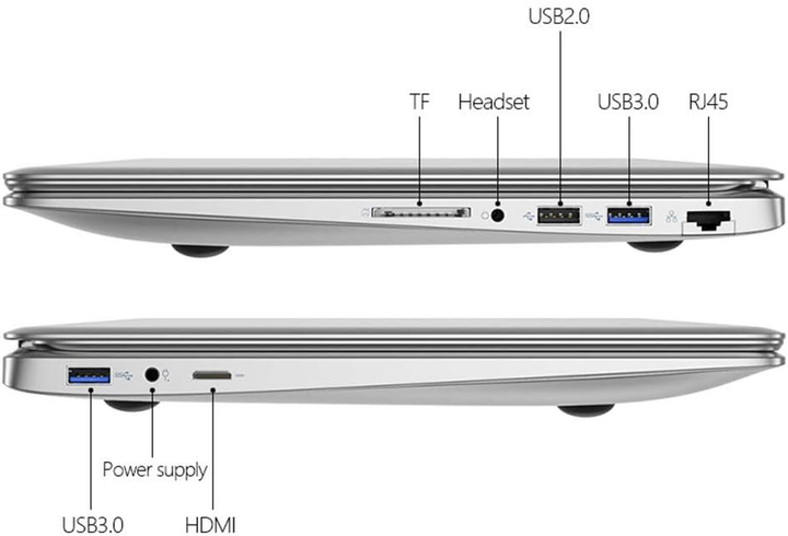 Ноутбук 14.1" KUU KBook Pro Intel Celeron N3450 RAM 6GB SSD 256GB Windows 11 (UKR) Б/В - зображення 5