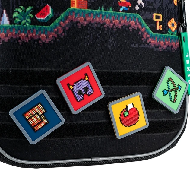 Рюкзак шкільний каркасний Kite Education Pixel Game K25-555S-4 - зображення 6