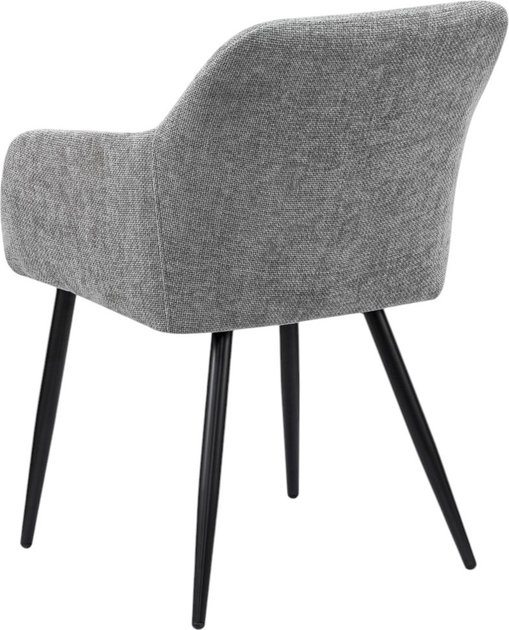 Стілець для кухні та вітальні Homla SELLA 57 x 59.5 x 83 см Grey (5906496738043) - зображення 4