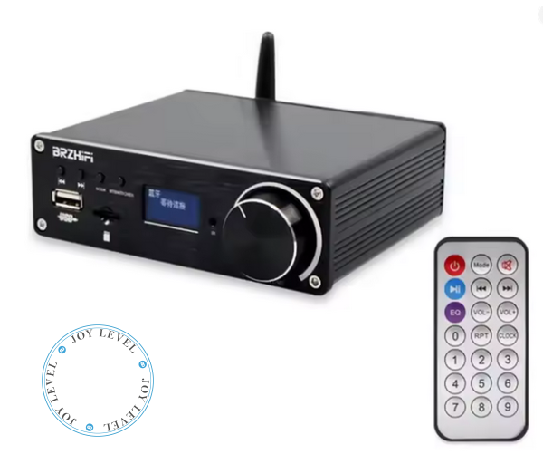 Усилитель двухканальный BRZHIFI Audio C40 Hi-Fi 130x2 Вт на базе TPA3250 и ЦАП ES9023 - поддержка Bluetooth и пульта управления Цвет Чёрный - Фото 2 Усилитель двухканальный BRZHIFI Audio C40 Hi-Fi 130x2 Вт на базе TPA3250 и ЦАП ES9023 - поддержка Bluetooth и пульта управления Цвет Чёрный - изображение 2